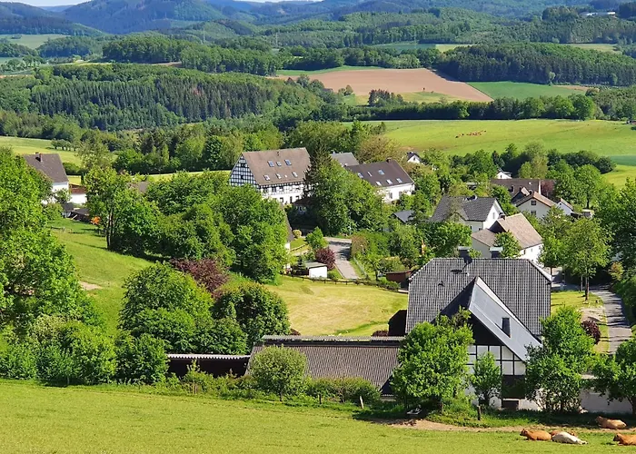 Апартаменты In Silbecke Mit Pool Und Wald Аттендорн